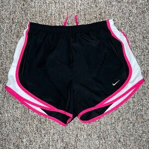 Nike Dr.Fit hot pink black and white shorts S​